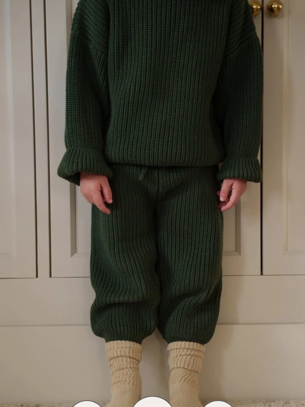Atlas Grey | Evergreen Knit Jogger Set
